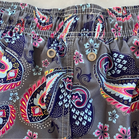 OndadeMar Swim Trunks. Paisley Print. Gray, purple. M - Picture 6 of 6